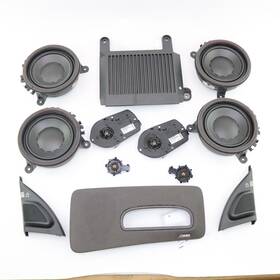 31215614 Volvo Set Of 11 Premium Dynaudio Speakers With Amp Fits S80 Xc70 07-14 Blis/nav