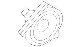 Volvo 31678733 Genuine Rear Dr Speaker