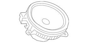 Volvo 32265248 Genuine Rear Dr Speaker