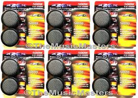 Xtc-5500 Vw-xxx Six Pair 12 Mini Hq Piezo Super Tweeters Car Home Audio Speaker Sound System