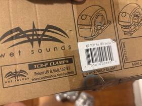 Adp-tc3f Wet Sounds Boat Tower Speaker Brackets 1 7/8 - 3 Inch Kit Adp-tc3f Wet Sounds Boat Tower Speaker Brackets 1 7/8 - 3 Inch Kit