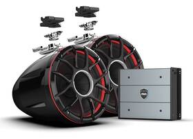 Wet Sounds Jeep-jl-lvl2-t Tower/amp Upgrade Kit For 18-23 Jeep Wrangler