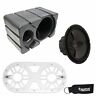 Wsbdl190220-04 Wet Sounds Black Single Ohm Marine Subwoofer Ported 841992132504