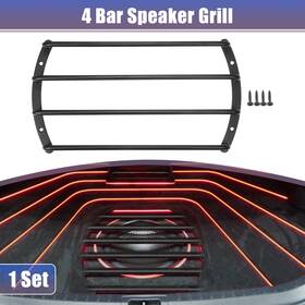 X Autohaux 637516308179 1 Set 10 Inch Iron Black Speaker Bar Grill Car Audio Subwoofer Grille Cover 4 X Autohaux 637516308179 1 Set 10 Inch Iron Black Speaker Bar Grill Car Audio Subwoofer Grille Cover 4