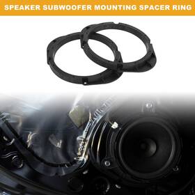 X Autohaux 639664387365 Speaker Spacer Ring 5x7 Inch To 6.5 Tweeter Adaptor For Mazda 2pcs