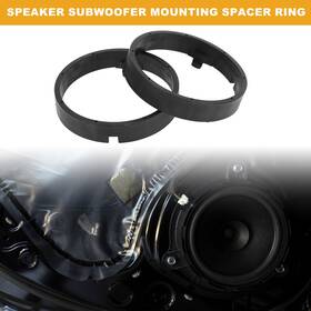 X Autohaux 639664420031 Speaker Subwoofer Mounting Spacer Bracket Ring For Mitsubishi 6.5 Inch Abs 2pcs