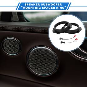 X Autohaux 670279876349 Car Speaker Spacer Ring Tweeter For Ford Explore For6.5ftft2 Set