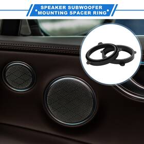 X Autohaux 670279876356 Car Speaker Spacer Ring Tweeter For Subarulegacy For6.5ftft2 Pcs