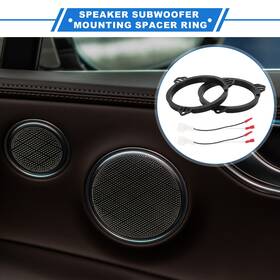 X Autohaux 670279876509 Speaker Spacer Ring Tweeter Adapter For Scion Tc 6.5ftft 2 Set