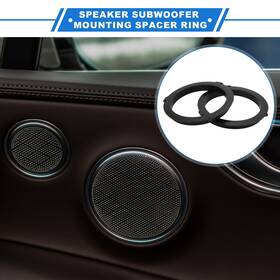 X Autohaux 670279876578 Car Speaker Spacer Ring Tweeter For Ford Escape 6.5ftft 2pcs