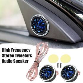 X Autohaux 724708348539 1 Set High Frequency Stereo Tweeters Audio Speaker For Car Truck Plastic