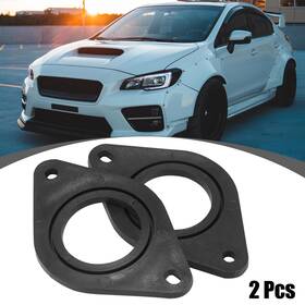 X Autohaux 782685566681 2 Pcs Black Plastic Car Speaker Mounting Adapter Bracket Rings For Toyota