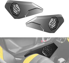 Xutvotor 1.zj.0066 6.5 Inch Lower Door Speaker Pods For Can-am Maverick R 2024-2025 Weatherproof