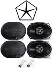 Met-726512 Zs693 Hifonics Front Rear Speaker Replacement Kit For Chrysler 613815924326