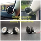 Jbl 670 Gti, Aluminum Pods F Tweeters. Fixed Price $75.00.