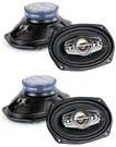2 Absolute TQ-695 6X9" 5-WAY Coaxial Speakers 600W Pair Carbon Fiber Cone. Fixed Price $99.99.