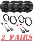 Pioneer TSA1680F 350W Front/rear Speakers W/kits For Honda Accord 2008-2017. Fixed Price $229.99.