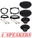 Rockford Fosgate 3 Way Front & Rear Door Speakers 2005-2018 Toyota Tacoma. Fixed Price $216.99.