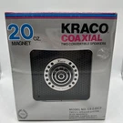 Kraco Coaxial Two Convertible 20OZ 5 1/4 Speakers CX-2-20CF 1970'S Vintage New. Fixed Price $110.49.