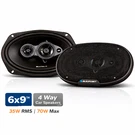 Blaupunkt BPSE694 6X9" Way Car Speakers 35W Rms 70W Max Ohm Pair. Fixed Price $57.95.