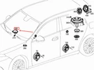 Mercedes-benz W177 Instrument Panel Speaker A2478202901. Fixed Price $63.64.