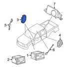 Ford 8C3Z18808A Rear Speaker. Fixed Price $36.26.