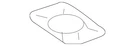 Genuine Audi Speaker Grille 4M0-868-150-C-EP5. Fixed Price $40.50.
