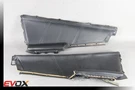 08-15 Mitsubishi Lancer Evolution X Front Leather Door Panel Inserts Oem. Fixed Price $74.99.