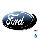 Blue & Chrome 2005-2014 Ford F150 Front Grille/ Tailgate 9 Inch Oval Emblem 1PC. Fixed Price $16.99.