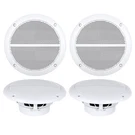 4X New Enrock Marine Dual 6.5" Weather Resistant Full Range Speakers 250 Watt. Fixed Price $63.49.