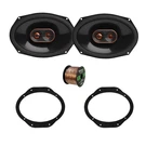 Infinity 6X9" 300W Car Speakers (pair) W/wire, Adapter (ford Truck 2015-2025). Fixed Price $169.95.