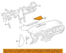 Gm Oem 17-23 Malibu Instrument Panel-speaker Grille 84033891. Fixed Price $58.89.