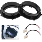 2X 6.5IN For Vw Beetle Jetta Audi A3 Car Front Door Speaker Adapter Spacer Ring. Fixed Price $20.99.