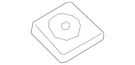Genuine Bmw Speaker Cover 51-44-9-461-508. Fixed Price $114.49.