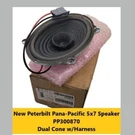 New Peterbilt Pana-pacific PP300870 5X7 Dual Cone Speaker W/harness. Fixed Price $19.99.