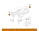 Chrysler Oem 04-07 Caravan Instrument Panel Sound System-speaker 5094700AA. Fixed Price $33.86.