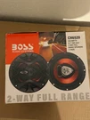 New Boss Audio Systems CH6520 6.5IN 250W 2-WAY Full Range Car Speakers. Fixed Price $35.00.