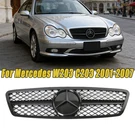 Front Grille W/star For 2001-2007 Mercedes-benz W203 C230 C280 C320 Upper. Fixed Price $76.88.