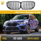 For Bmw X5 G05 2019-2022 Glossblack Led Glowing Illuminated Xm Like Grill/grille. Fixed Price $419.99.
