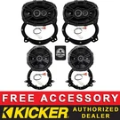 Kicker DSC6504 6.5"+6X9" DSC69304 Oem Speaker Kit For Subaru Legacy 2015-2020. Fixed Price $204.98.