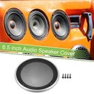 6.5" Car Speaker Grill Cover Mesh Subwoofer Guard W/ Screws Silver Tone Black. Fixed Price $14.09.