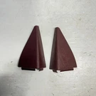 95-98 Obs Chevy Gmc C/k Truck Interior Front Door Sail Panel Set Trim Red. Fixed Price $29.99.