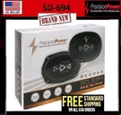 Precision Power SD.694 6"X9" 500W 4-WAY Super Tweeters Full Range Car Speakers. Fixed Price $58.95.