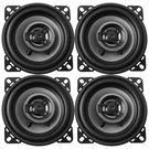 4X Crunch CS4CX 4" 200W Power 2-WAY Full Range Coaxial Automotive Speakers. Fixed Price $54.49.