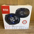 Boss Audio BE694 Black 6X9" 500W Max Full Range Way Car Speaker Systems. Fixed Price $40.00.