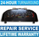 98-01 Nissan Pathfinder Frontier QX4 Instrument Gauge Cluster Repair Service. Fixed Price $129.99.