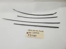 1976 Cadillac Seville Oem Set Of 4 Front Left Outer Door Trim. Fixed Price $150.00.