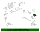 New Genuine Nissan Speaker Unit 28156ZB000 / 28156-ZB000 Oem. Fixed Price $92.66.