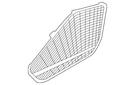 Genuine Audi Speaker Grille 8W1-857-227-6PS. Fixed Price $28.38.
