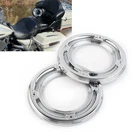 Chrome Rear Speaker Accent Cover Trim For Harley Road Street Electra Glide. Fixed Price $29.68.